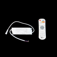 5x LED Panel 62x62cm 3CCT dimmbar Lichtfarbe umschaltbar 2,4G Fernbedienung Tuya 3.0