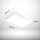 2x LED Panel 30 x 60 cm 3CCT 3000K-4000K-6000K 24W flimmerfrei Steck-Aufbaurahmen Serie PLs3.0