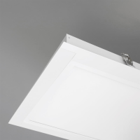 10x LED Panel Montagerahmen Deckeneinbaurahmen 120x30cm Alu weiß Deckenausschnitt