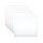 5x LED Panel 62x62 Neutralweiß 5000K 40W 3400lm Slim Design Alu PLe2.2