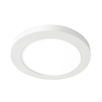 3x LED Aufbaupanel Tageslichtweiß 6000K 12W dimmbar Triac rund 165mm PLm4.0