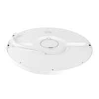 2x LED Aufbaupanel 290mm Warmweiß 3000K 24W dimmbar Triac Farbring Chrom PLm4.0