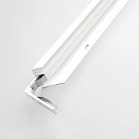 LED Panel Aufbaurahmen 62x62cm Steckrahmen Montagerahmen Aufputzrahmen Schraublos Weiß