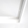 Aufbaurahmen LED Panel 62x62 cm Aluminium Weiß Decken- & Wandmontage schraubenlos