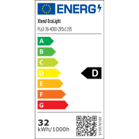 2x LED Panel 120x30 Neutralweiß 4000K 36W PMMA UGR19 Steck-Aufbaurahmen PLs3.0