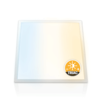 LED Panel 62x62 3CCT 3000K-4000K-6000K 40W dimmbar Triac Slim Alu PLs3.0