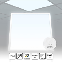 LED Panel 62x62 Neutralweiß 5000K 36W UGR<19...