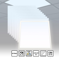 10x LED Panel 62x62 Neutralweiß 5000K 40W CRI90...