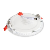 LED Einbaupanel rund weiß Ø145mm Warmweiß 3000K 9W PLm