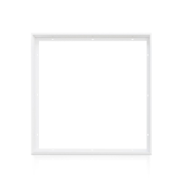 LED Panel Aufbaurahmen 60x60cm Aluminium Weiß Decken-Wandmontage einfache Installation