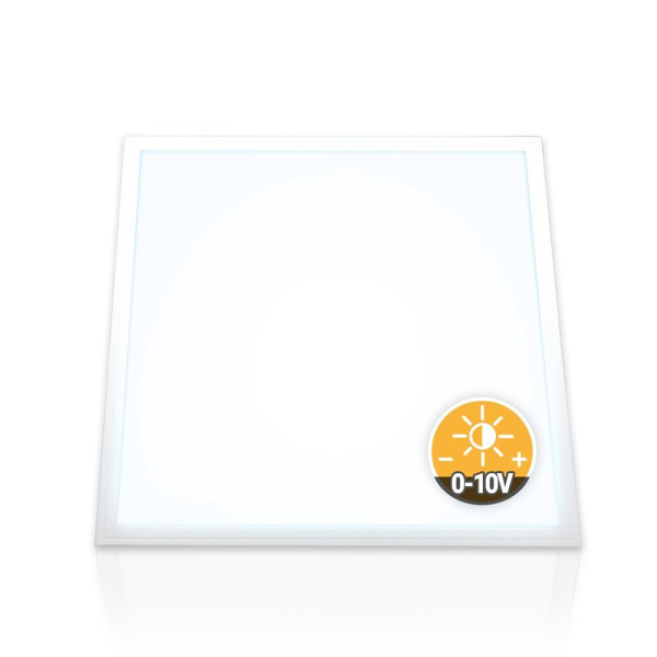 LED Panel 62x62cm Neutralweiß 5000K dimmbar 0-10V 40W flimmerfrei Slim Alu PLe2.2