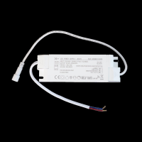 LED Panel 120x30 cm 3CCT 3000K-4000K-6000K 40W dimmbar TUYA Fernbedienung Slim Alu PLs3.0