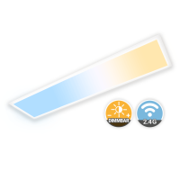 LED Panel 120x30cm 3CCT 3000K-4000K-6000K 40W dimmbar 2.4G GM PLs3.0