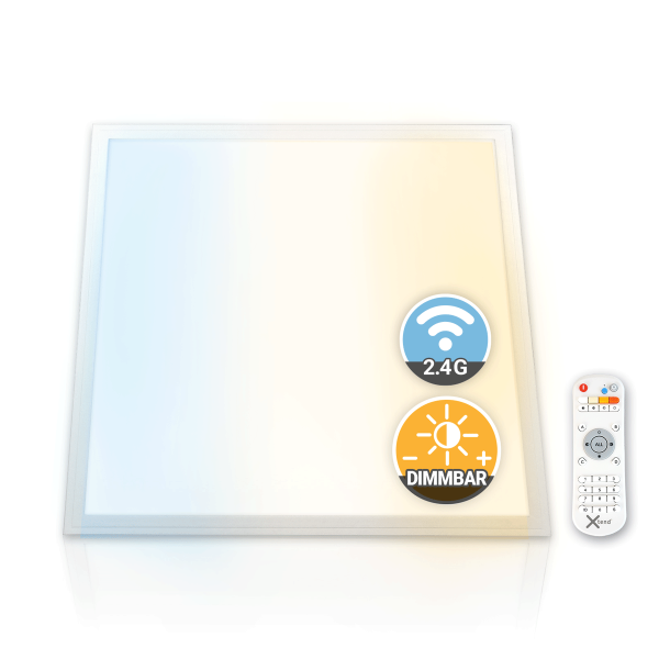 LED Panel 60x60 3CCT 3000K-4000K-6000K 40W dimmbar TUYA Fernbedienung Tuya PLs3.0