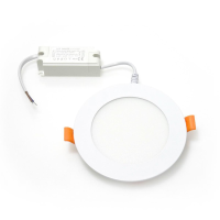 10x LED Einbaustrahler 6W Einbauspot Kaltweiß Ø120mm AC230V weiß