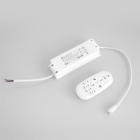 5x LED Panel 62x62 Neutralweiß 4000K 40W dimmbar Fernbedienung Slim Alu PLe2.2