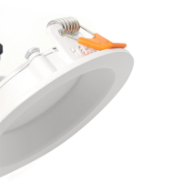 10x LED Einbaustrahler Warmweiß 3000K 6W UGR19 LED Einbauspot Ø90mm PLm