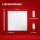 LED Panel 62x62 3CCT 3000K-4000K-6000K 40W dimmbar 2.4G PLs3.0