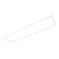 LED Panel 120x30 3CCT 3000K-4000K-6000K 40W dimmbar 2,4G mit Fernbedienung mit Drahseil-Aufhängeset PLs3.0