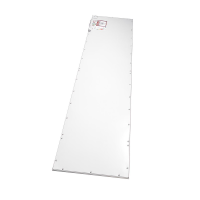 LED Panel 120x30 3CCT 3000K-4000K-6000K 40W dimmbar 2,4G mit Fernbedienung mit Drahseil-Aufhängeset PLs3.0