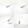 LED Panel 120x30 3CCT 3000K-4000K-6000K 40W dimmbar 2,4G mit Fernbedienung mit Drahseil-Aufhängeset PLs3.0