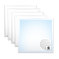 5x LED Panel 62x62 cm Tageslichtweiß 6000K 36W...