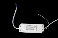 LED Panel 30 x 60 cm Lichtfarbe umschaltbar 3CCT 3000K-4000K-6000K 24W dimmbar mit 2.4G RF Fernbedienung und Steck-Aufbaurahmen flimmerfrei Serie PLs3.0