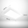 LED Panel 30x60cm 3CCT 3000K-4000K-6000K 24W dimmbar 2.4G RF Fernbedienung Steck-Aufbaurahmen PLs3.0