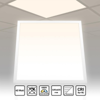 LED Panel 62x62 Neutralweiß 4000K 40W CRI90 Hohe...