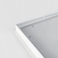 1/5/10x Einbaurahmen LED Panel 62x62 Steckrahmen Unterputz Montagerahmen Schraubenlos Alu Weiß
