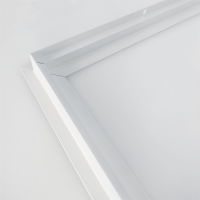 1/5/10x Einbaurahmen LED Panel 62x62 Steckrahmen Unterputz Montagerahmen Schraubenlos Alu Weiß