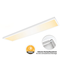 LED Panel 120x30 Warmweiß 3000K 40W dimmbar Triac...
