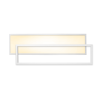 LED Panel 120x30cm Warmweiß 3000K 40W Einbaurahmen...