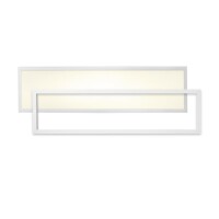 LED Panel 120x30cm Neutralweiß 4000K 40W Alu...