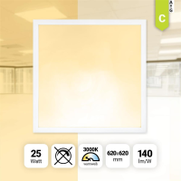 LED Panel 62x62 Warmweiß 3000K 25W 140lm...