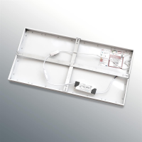 RESTPOSTEN LED Panel 60x30cm 3CCT 3000K-4000K-6000K 24W Montage Alu Aufbaurahmen Pls2.1