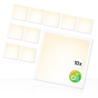 10x LED Panel 62x62 Neutralweiß 4000K 180lm LED...