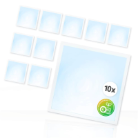 10x LED Panel 62x62cm Tageslichtweiß 6000K LED...