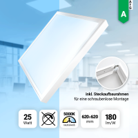 LED Panel 62x62cm Neutralweiß 5000K 4500lm 25W...
