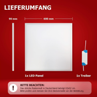 LED Panel 60x60 3CCT 3000K-4000K-6000K 40W PLs3.0