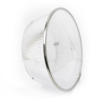 LED Hallenstrahler 100W Kaltweiß 6000K 180lm dimmbar IP65 90° Abstrahlwinkel Reflektor Abdeckung