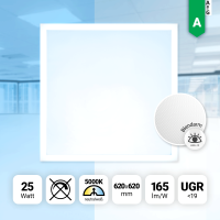 LED Panel 62x62cm Neutralweiß 5000K 4125lm 25W...