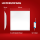 5x LED Panel 62x62cm Neutralweiß 5000K LED Deckenleuchte 25W 165lm UGR19 blendarm BLs 2.0