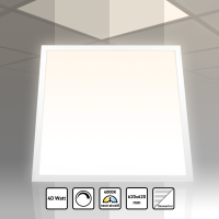 LED Panel 60x60 Neutralweiß 4000K 40W dimmbar Triac...