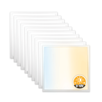 10x LED Panel 62x62 3CCT 3000K-4000K-6000K 40W dimmbar...