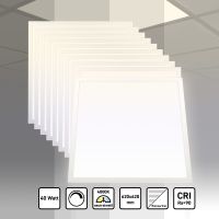 10x LED Panel 62x62 Neutralweiß 4000K 40W CRI90...