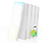 5x LED Anbaupanel 150x30cm 3CCT 40W UGR<19 6400lm Aufbauleuchte BLt
