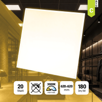 LED Panel 62x62 Warmweiß 3000K 20W 3600lm BLa
