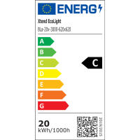 LED Panel 62x62 Warmweiß 3000K 20W 3600lm BLa