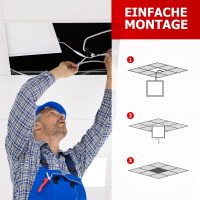 LED Backlit Panel 62x62 Neutralweiß 5000K 25W 180lm nicht dimmbar BLa